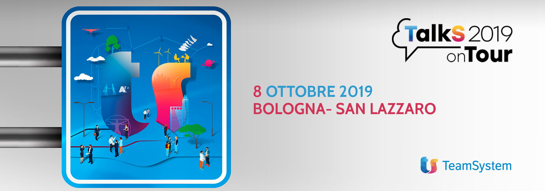 Evento talks on Tour Teamsystem 2019 a Bologna