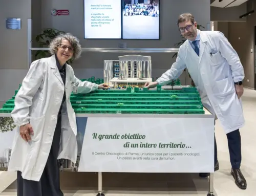 Esaedro rinnova il sostegno al territorio con una poltrona per terapia infusiva di ultima generazione per il Nuovo Centro Oncologico di Parma